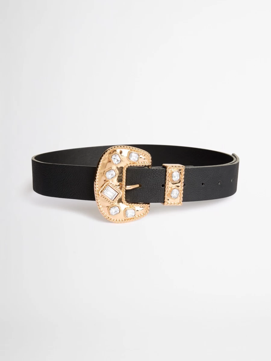 SHEIKE Women's Ace Of Spades Belt - Stylish Spade Design Fashion Accessory