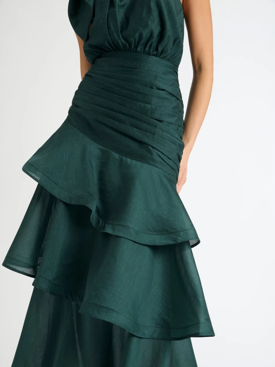 SHEIKE Women's Casablanca Dress - Elegant Flowy Boho Chic Maxi Dress for Summer