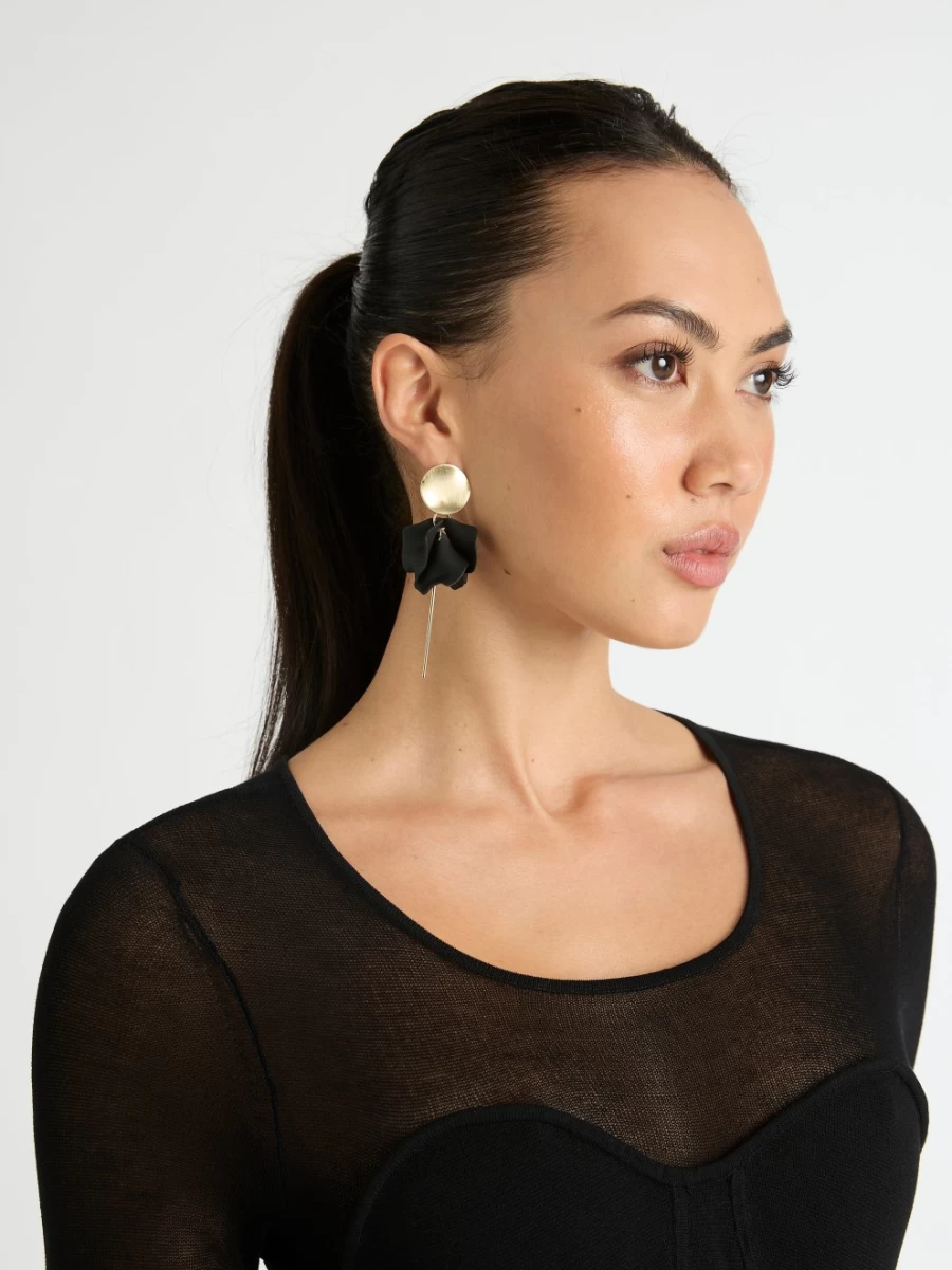 SHEIKE Women's Modena Earrings - Elegant Gold Hoop Earrings for Everyday Wear